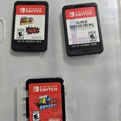 Nintendo Switch Mario Games $45 Each