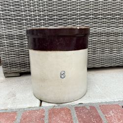 Antique  5 Gallon Stoneware Crock