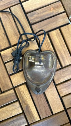 Vintage antique electric iron