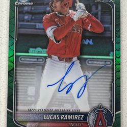 Lucas Ramirez Autograph Baseball Card