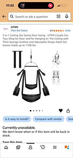 Adult Swing *** Never Used***
