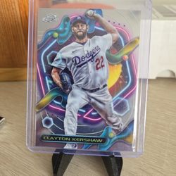 Dodgers Clayton Kershaw Card