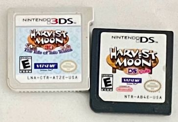 Harvest Moon 3DS and DS Cartridges Bundle