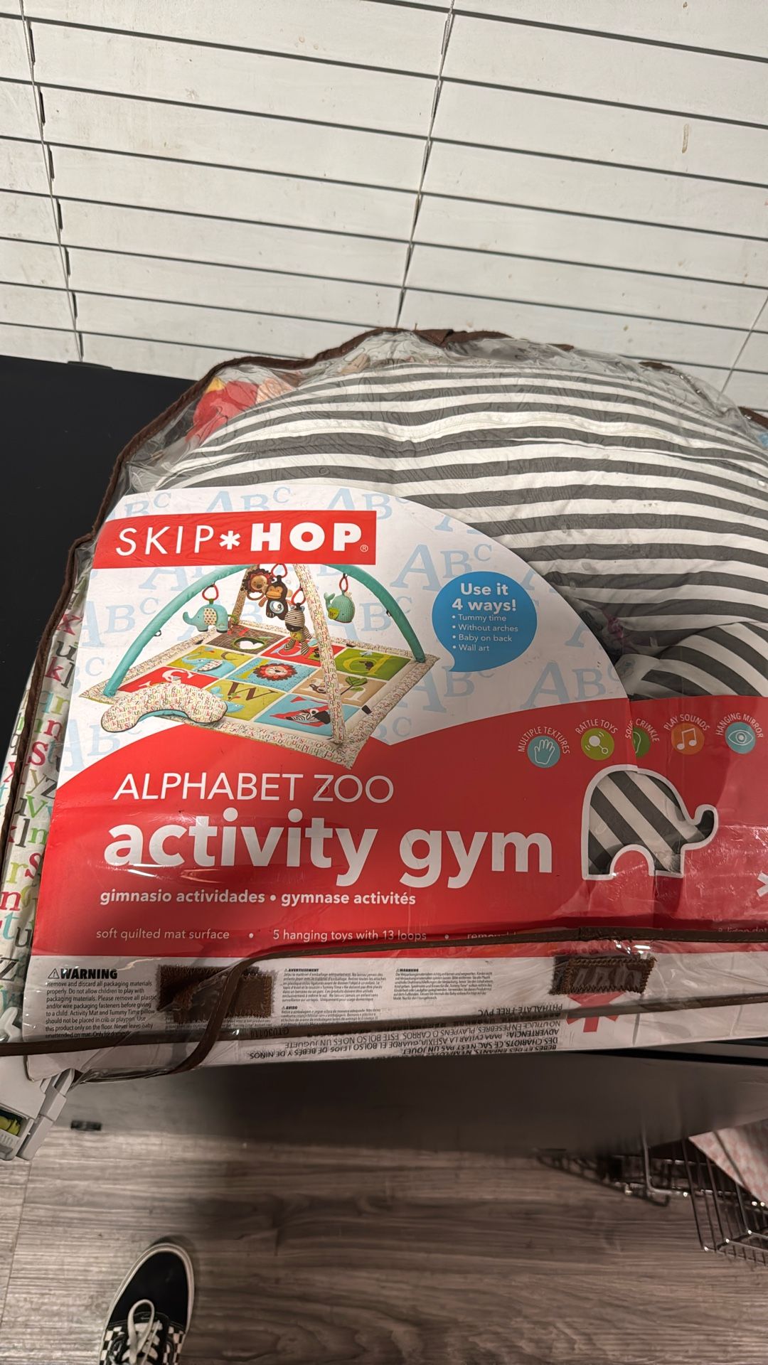 Baby Activity Gym And Boopy 