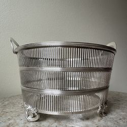 Watson Sterling Reticulated Basket