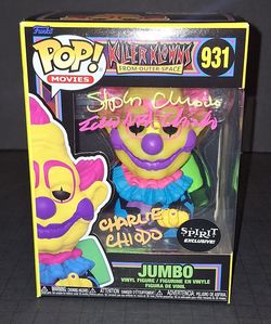 🔥Chiodo Brothers Signed Autographed Funko Jumbo Killer Klown From Outer Space JSA🔥