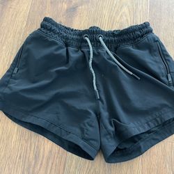Athleta Girl Black All Play 3" Active Short Size L 12