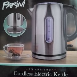New  Parini Cordless Electric Kettle NEW