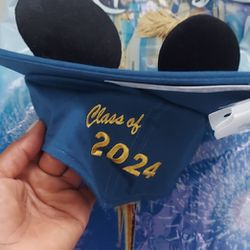 Disney Mickey Grad Cap 2024 NEW