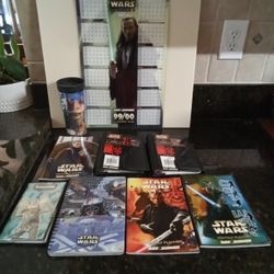 9 Vintage Star Wars Collectibles '99/'00