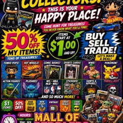 Funko Pops, Pops, Wwe, Comic Books, Hot Wheels, Home Decor. Posters, Plushies Much More