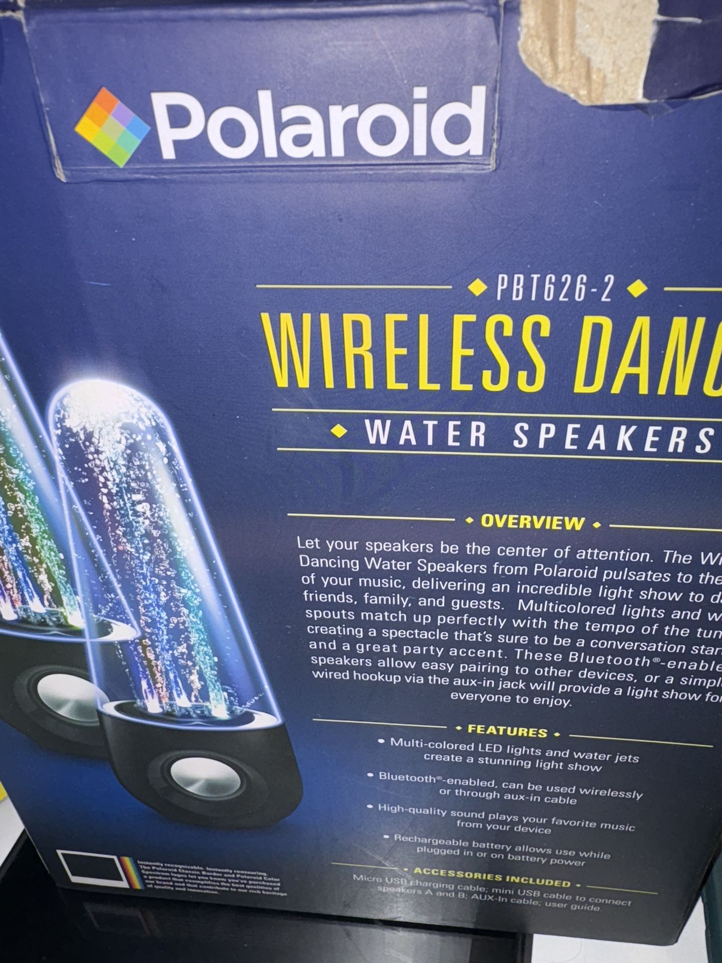 New Wireless Water Speakers