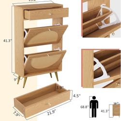 SHOE RACK STORAGE CABINET 