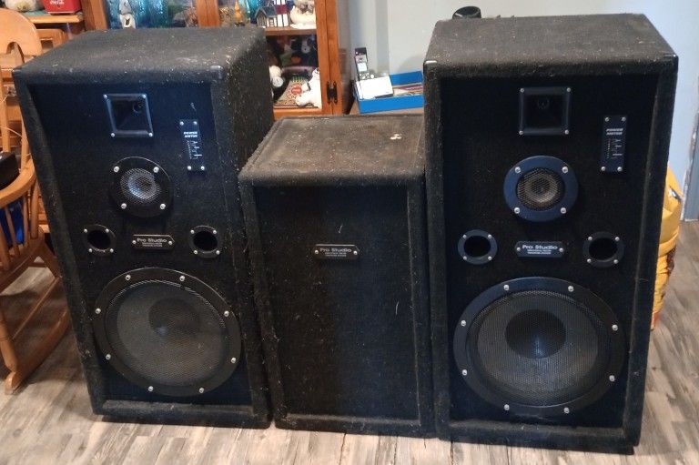 Pro Studio Speakers 