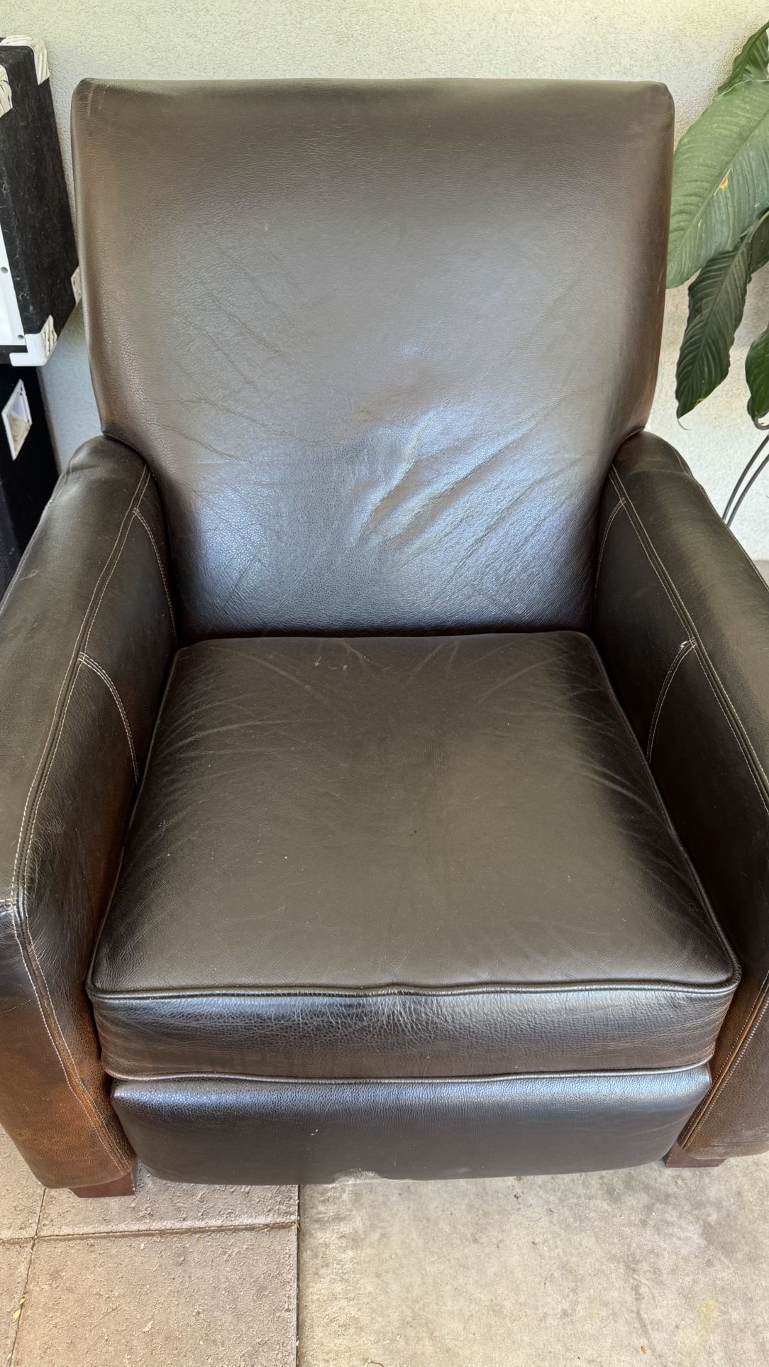 Reclining Leather