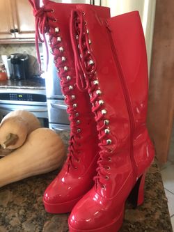 Red boots