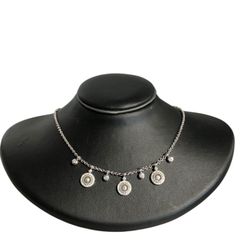 Ladies Gold And Diamonds Necklace 18k
