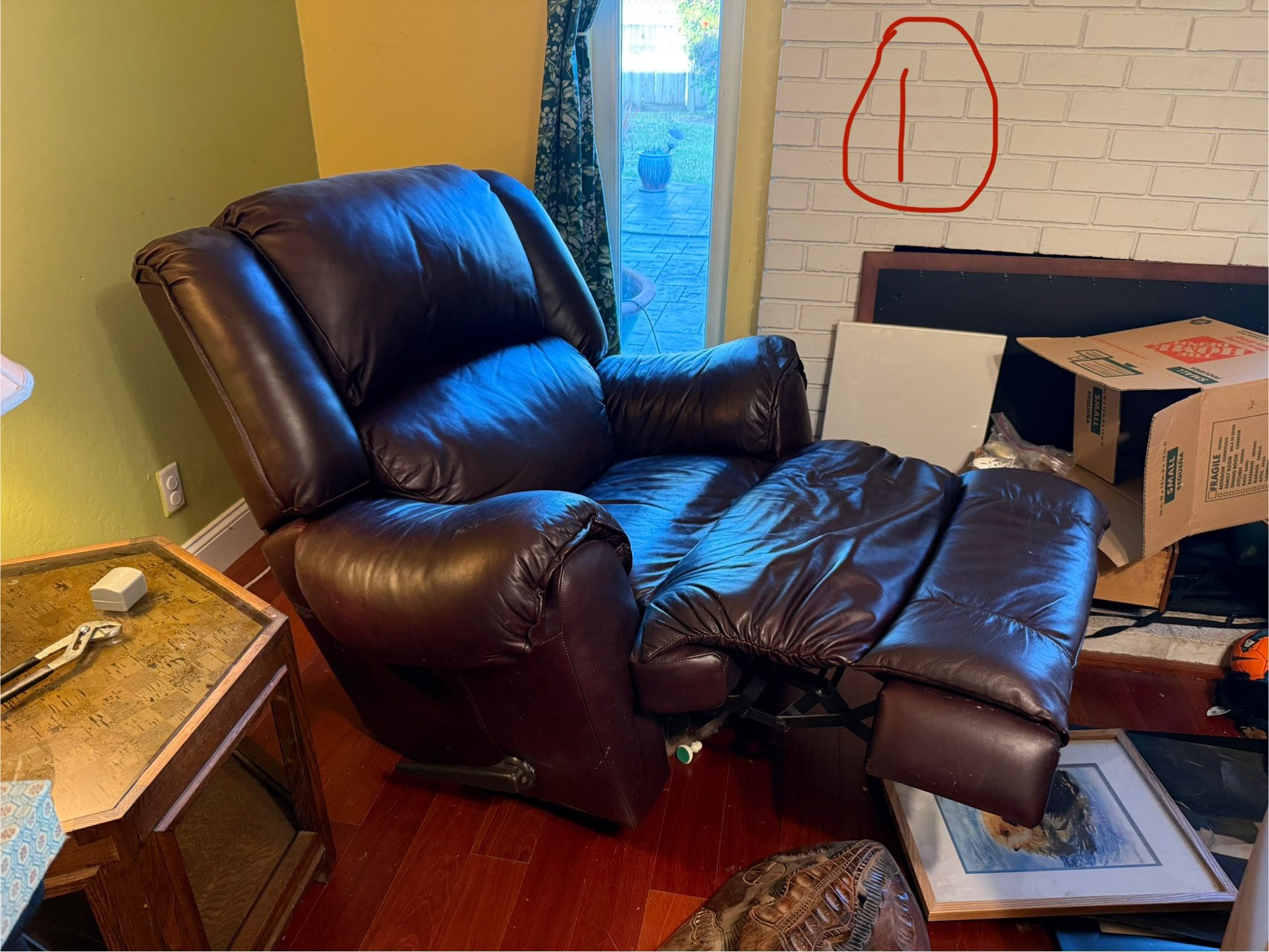 Leather Recliner