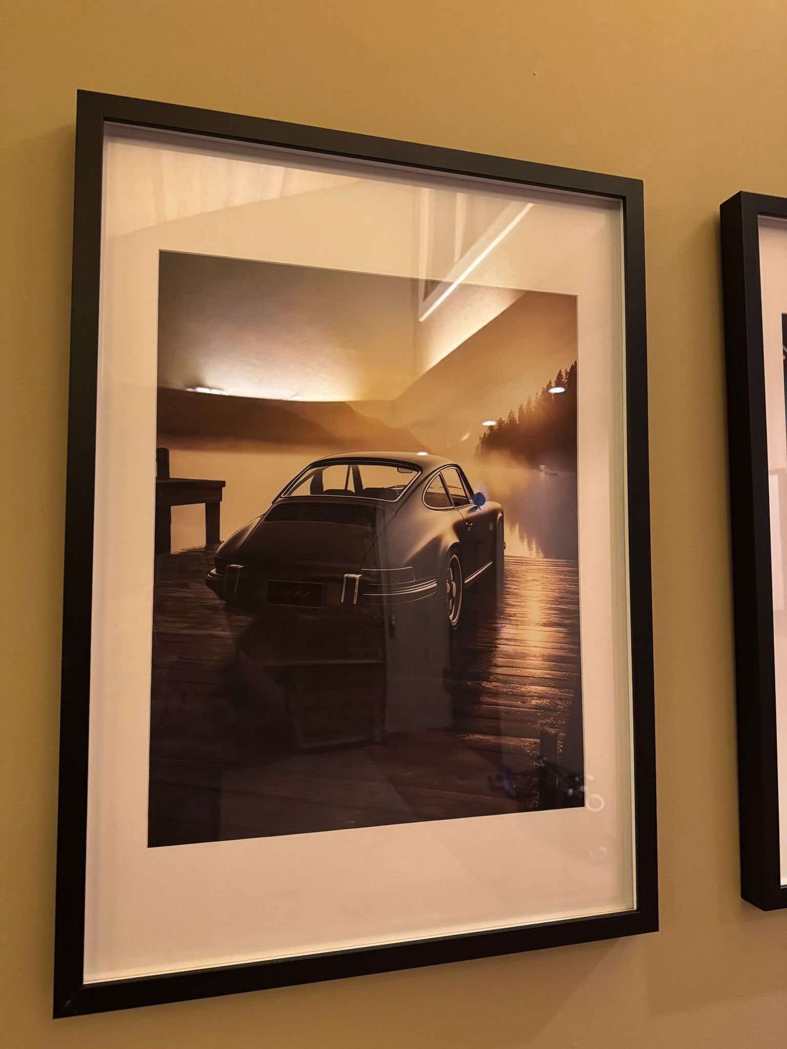 Canvas Porsche Frame