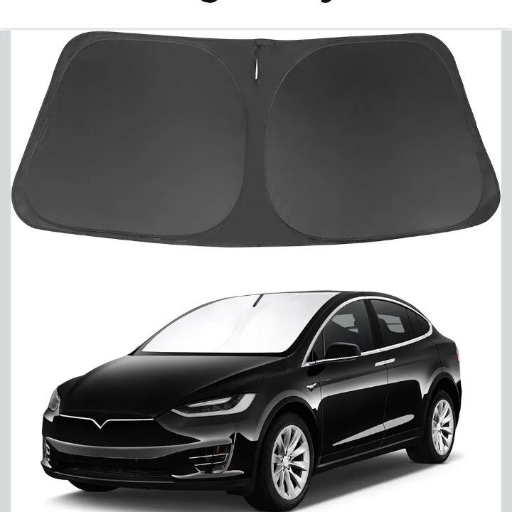 TESLA MODEL X WINDSHIELD SUNSCREEN