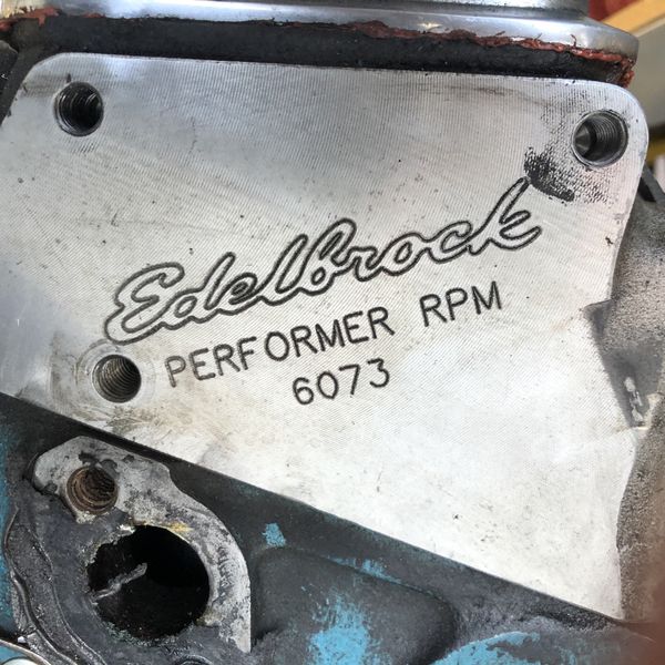 Edelbrock Performer Aluminum Heads With Roller Rockers for Sale in