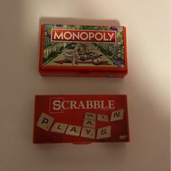 Worlds Smallest Monopoly and Scrabble