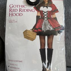 Red Riding Hood Halloween Costume 🎃