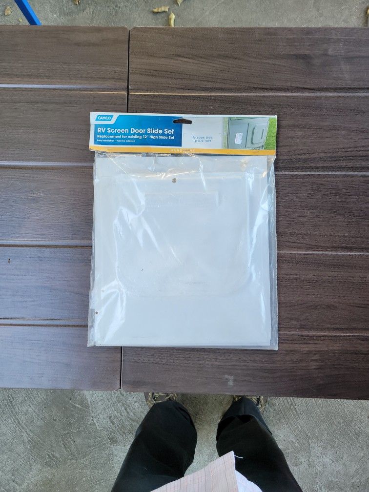 RV Screen Door Slide Set
