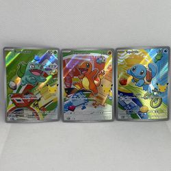 Pokemon 30th first partner illustration Kanto set