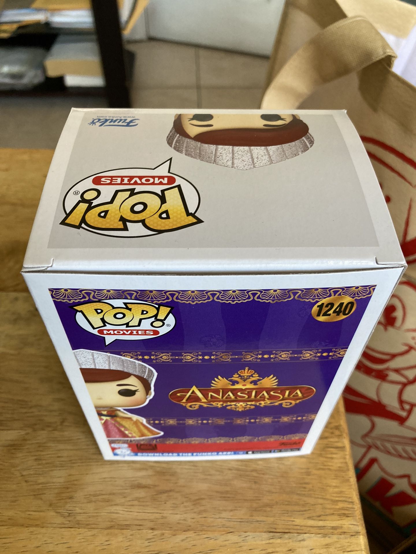 SDCC 2022 Exclusive Sticker Funko Pop Movies ANASTASIA Diamond