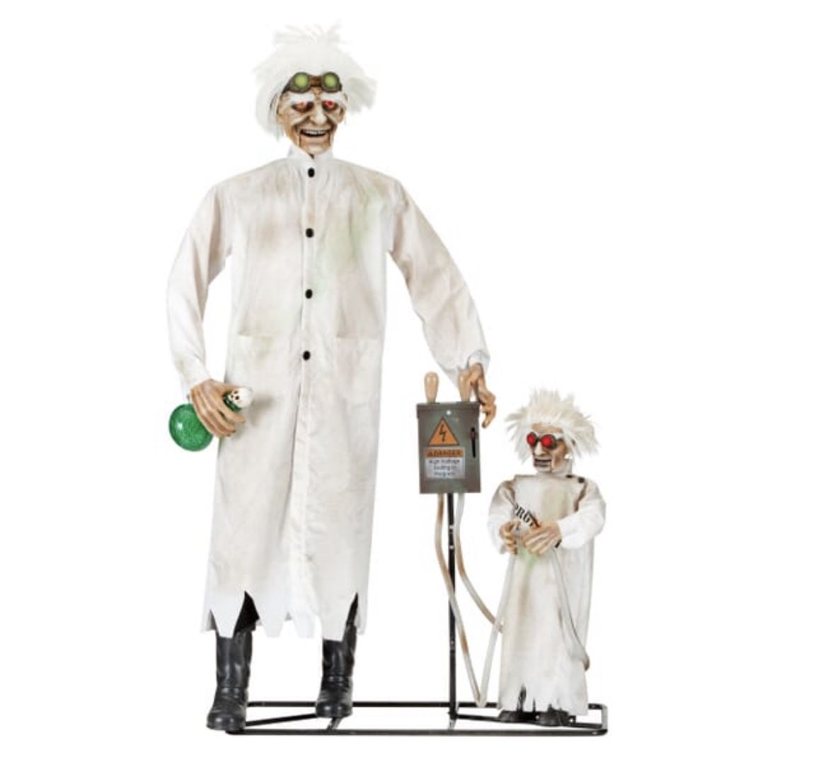 Mad Scientist W/ Mini Animatronic