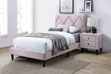 Brand New Light Pink Twin Bed Frame