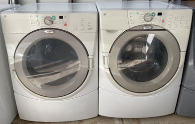 Whirlpool duet washer and dryer