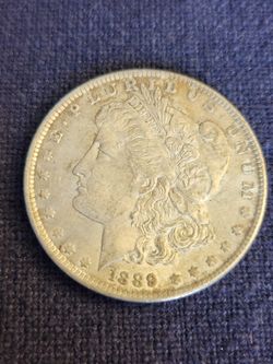 1889 Silver Morgan Dollar