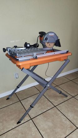 Ridgid 7in wet tile saw**$180 firm