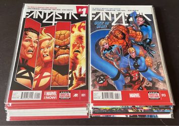 Fantastic Four vol 5 2014 (20 Issues) Marvel Comic Book lot Complete James Robinson Run