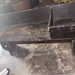 Wood Bench
