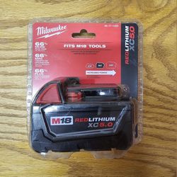 Milwaukee M18 FUEL 18-Volt Lithium-Ion Extended Capacity 5.0 Battery