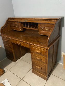 Antique Wood Desk