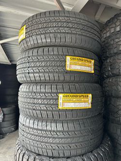275/55r20 Ground speed tires nuevas con 50,000 millas de garantia las 4