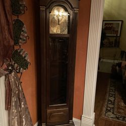 Grandfather Clock, And Dining Room Table