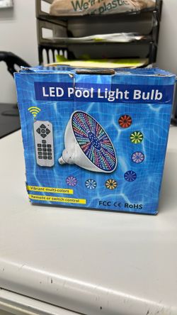 LED Pool Light Bulb With Remote And Seal