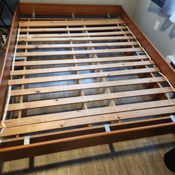 Queen Size "Floating" Bed Frame