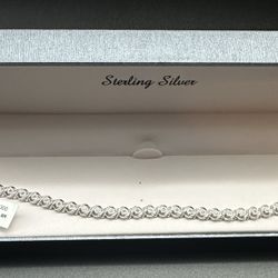 Diamond spiral bracelet 