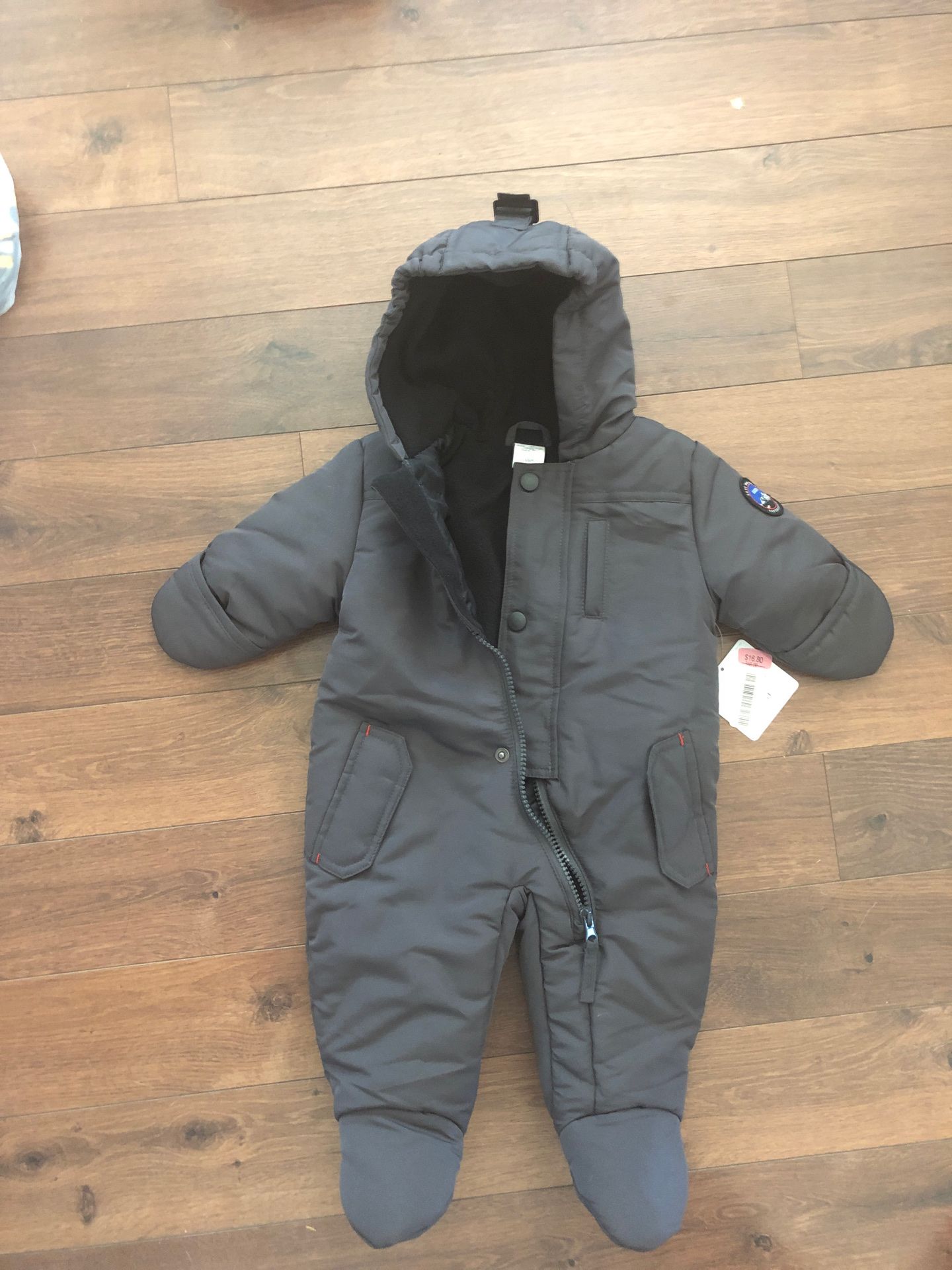 New infant snowsuit cost. Waterproof - size 3/6 months