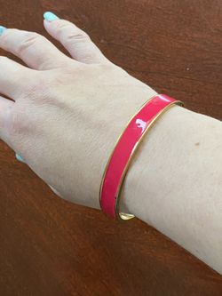 Kate Spade ♠️ New York Enamel Metal Bangle