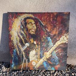 Bob Marley Painting