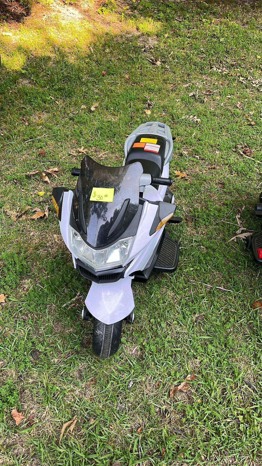 Power wheel Black Motorcycle