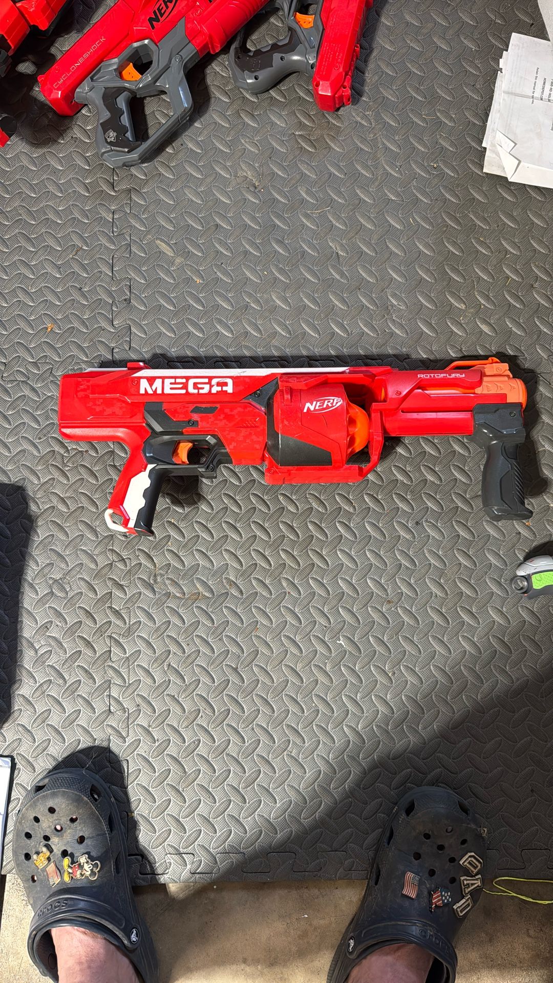 NERF Mega Rotofury Gun