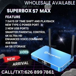 SuperBox ⚡ Super Box ⚡ ⚡ S7 Max / S7 Pro ⚡⚡ VseeBox ⚡ Vsee Box  ⚡ SuperCaja ⚡ Brand New - El Monte Pickup 💎